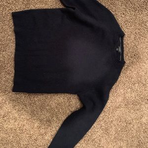 Men’s J.Crew 100% wool sweater navy